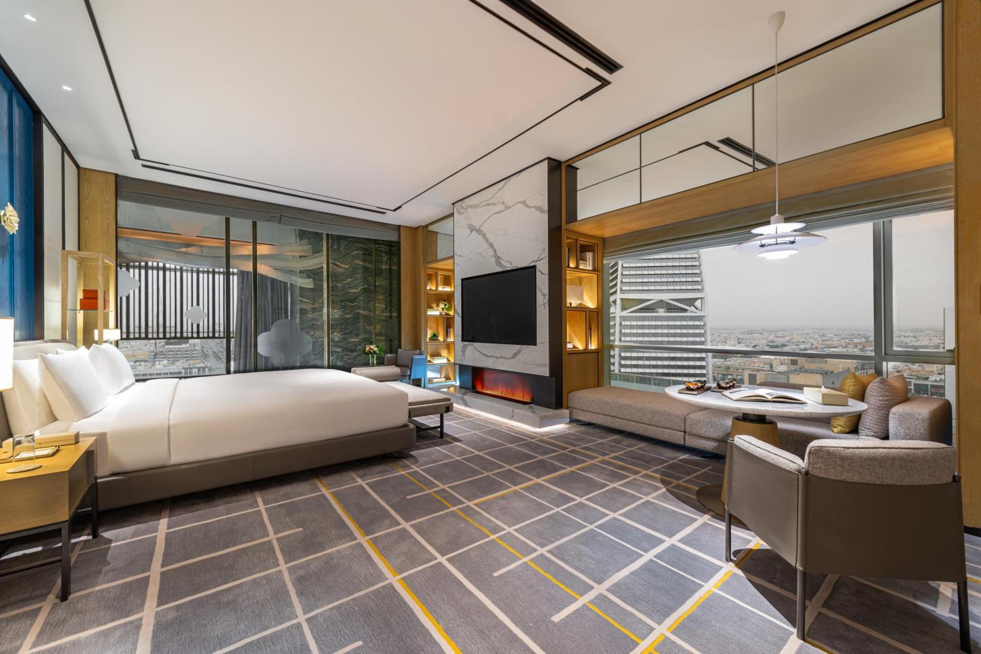 Narcissus The Royal Hotel ริยาดห์ ภายนอก รูปภาพ A suite at the hotel