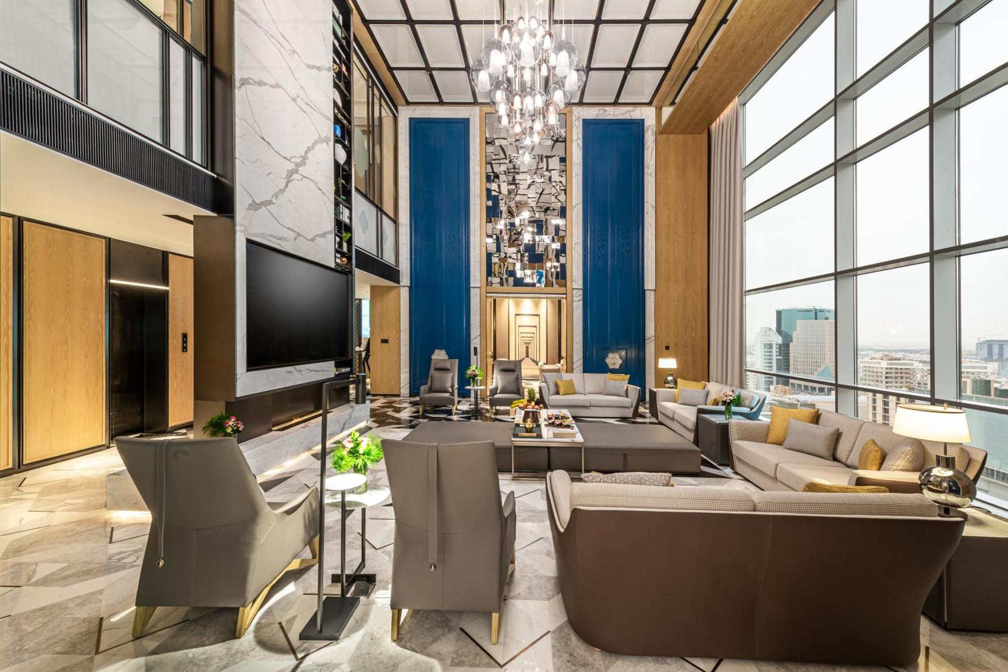 Narcissus The Royal Hotel ริยาดห์ ภายนอก รูปภาพ The interior of the hotel